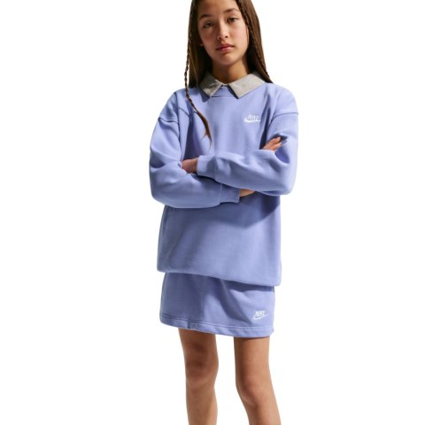 Bluza dla dzieci Nike Sportswear Club Fleece jasny fiolet FD2923 569 XL Nike