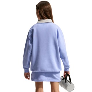 Bluza dla dzieci Nike Sportswear Club Fleece jasny fiolet FD2923 569 M Nike