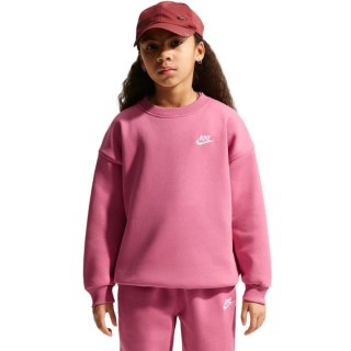 Bluza dla dzieci Nike Sportswear Club Fleece różowa FD2923 641 S Nike