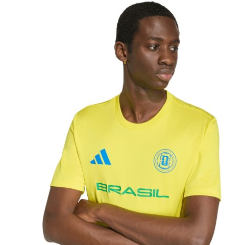 Koszulka męska adidas Brazil 26 Jersey żółta KH2307 M Adidas