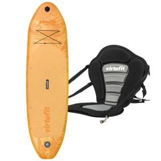 VIRTUFIT DESKA SUP CRUISER 305 Z SIEDZISKIEM I AKCESORIAMI POMARAŃCZOWY VirtuFit