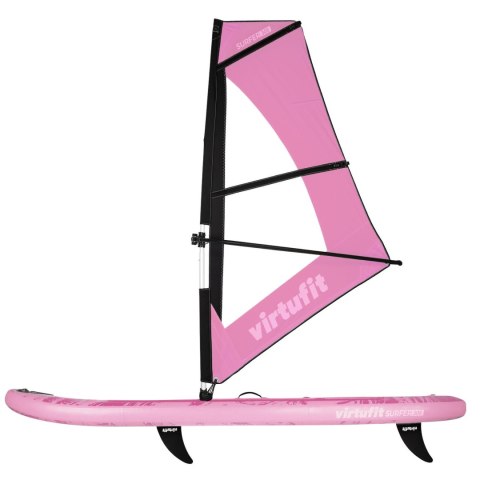 VIRTUFIT DESKA SUP SURFER 305 Z ŻAGLEM I AKCESORIAMI RÓŻOWY VirtuFit