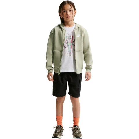 Bluza dla dzieci Nike Sportswear Club Fleece jasnozielona FD3004 304 L Nike