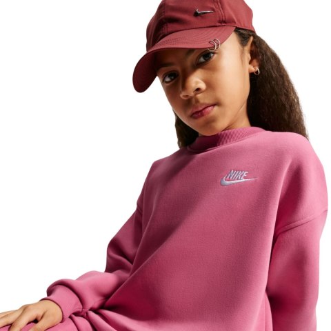 Bluza dla dzieci Nike Sportswear Club Fleece różowa FD2923 641 M Nike