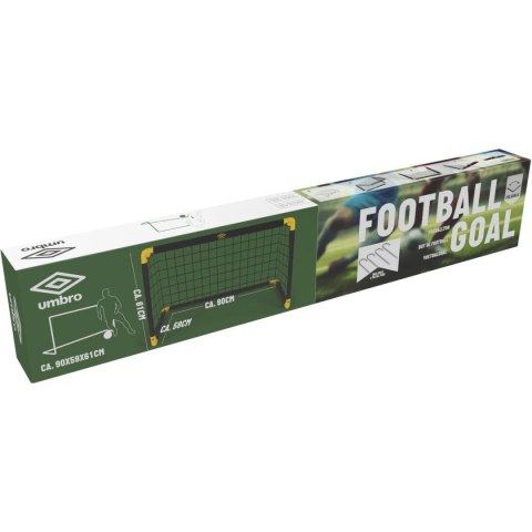 BRAMKA DO PIŁKI NOŻNEJ Z SIATKĄ SKŁADANA 90x59x61cm UMBRO