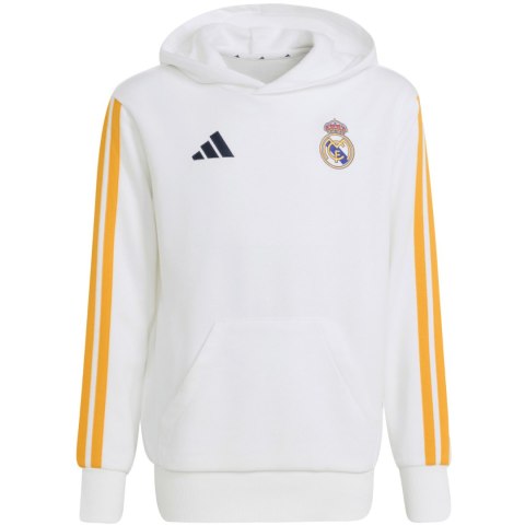 Bluza dla dzieci adidas Real Madrid Kids Hoodie biała KG2953 128cm Adidas