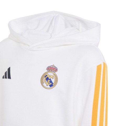Bluza dla dzieci adidas Real Madrid Kids Hoodie biała KG2953 152cm Adidas