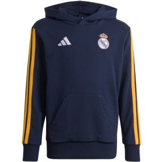 Bluza dla dzieci adidas Real Madrid Kids Hoodie granatowa KG5365 152cm Adidas