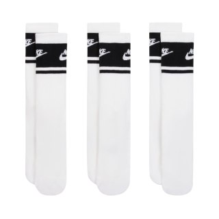 Skarpety Nike Everyday Elevated Crew 3 pary biało-czarne IM7949 901 43-46 Nike