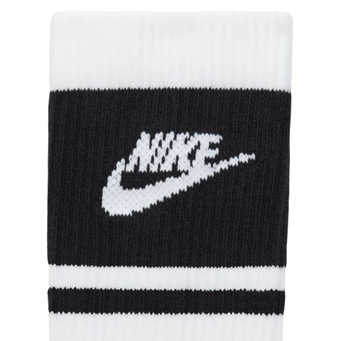 Skarpety Nike Everyday Elevated Crew 3 pary biało-czarne IM7949 901 43-46 Nike