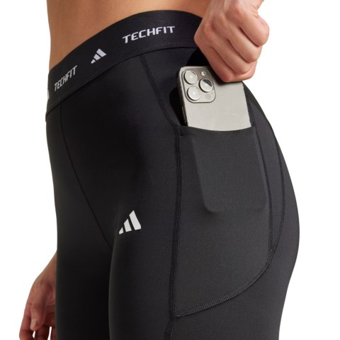 Legginsy damskie adidas Techfit Stash Pocket Full-Length czarne IT2282 XL Adidas