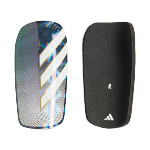 Ochraniacze piłkarskie adidas F50 EU Club szaro-czarne KV9014 M Adidas teamwear