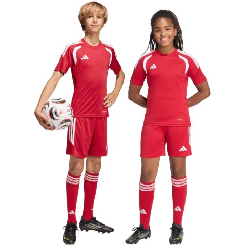 Spodenki dla dzieci adidas Tiro 26 League czerwone KA8817 140cm Adidas teamwear