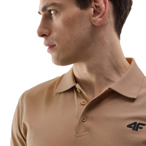 Koszulka męska 4F M0948 beżowa 4FWSS26TPTSM0948 83S 5XL 4F
