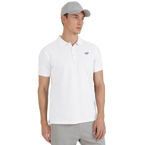 Koszulka męska 4F M0988 biała 4FWSS26TPTSM0988 10S XL 4F
