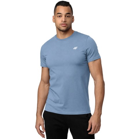 Koszulka męska 4F M4483 denim 4FWSS26TTSHM4483 32S 5XL 4F