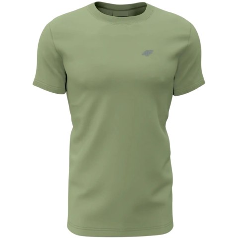 Koszulka męska 4F M4484 oliwkowa 4FWSS26TTSHM4484 44S 3XL 4F