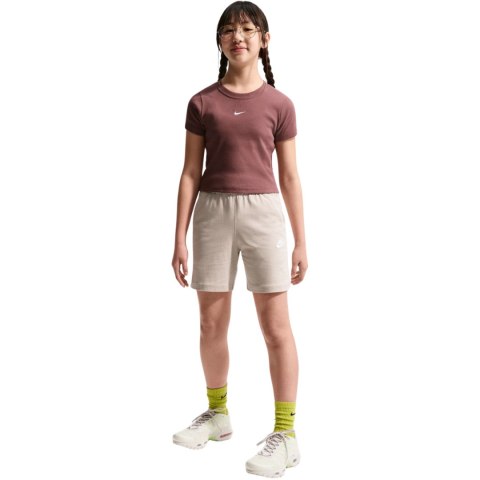 Spodenki dla dzieci Nike Sportswear Club kremowe FZ5512 236 M Nike