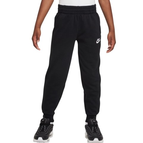 Spodnie dla dzieci Nike Club Fleece czarne FD3019 010 S Nike