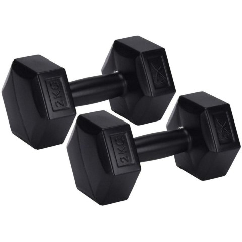 ZESTAW HANTLI KOMPOZYTOWYCH 2x2KG XQMAX
