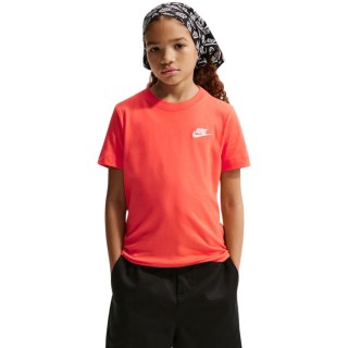 Koszulka dla dzieci Nike Sportswear pomarańczowa FZ5177 842 M Nike