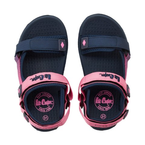 Sandały dla dzieci Lee Cooper różowo-granatowe LCW-26-34-4438K 29 Lee Cooper