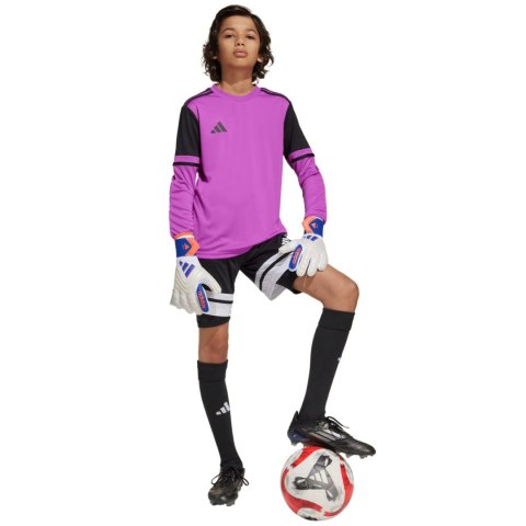 Koszulka bramkarska dla dzieci adidas Squadra 25 Long Sleeve fioletowa JJ1939 116cm Adidas teamwear