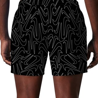 Spodenki kąpielowe Nike Breaker Tossed Swoos 5" Volley czarne NESSG572 001 L Nike