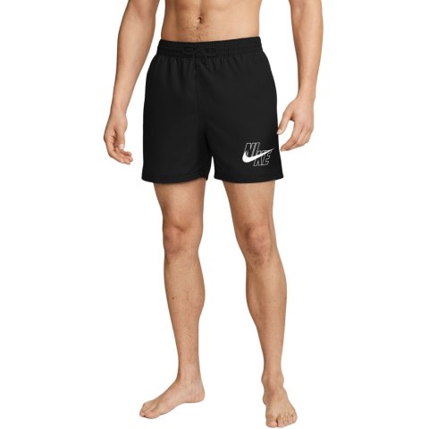 Spodenki kąpielowe Nike Logo Lap 5" Volley czarne NESSG574 001 2XL Nike