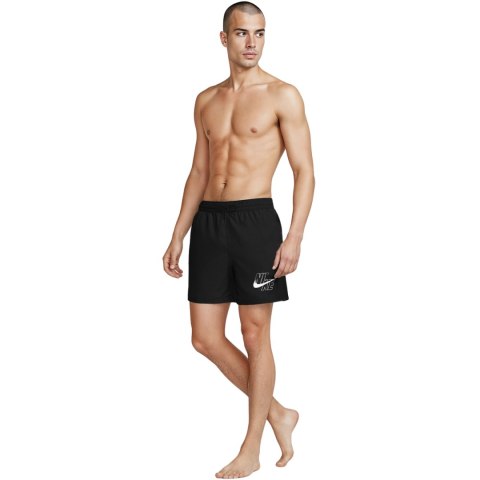Spodenki kąpielowe Nike Logo Lap 5" Volley czarne NESSG574 001 2XL Nike