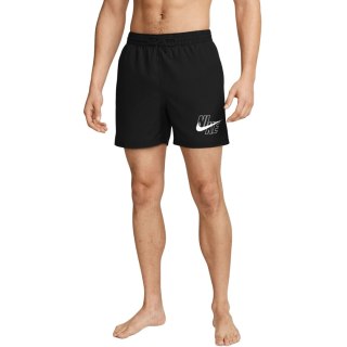 Spodenki kąpielowe Nike Logo Lap 5" Volley czarne NESSG574 001 M Nike