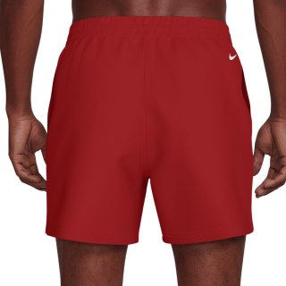 Spodenki kąpielowe Nike Logo Lap 5" Volley czerwone NESSG574 614 L Nike