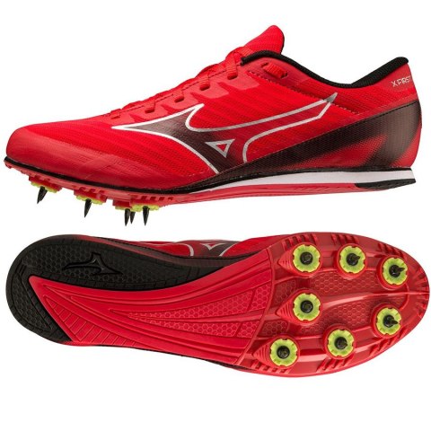 Buty kolce Mizuno X FIRST 2 U1GA233003 40 1/2 czerwony Mizuno