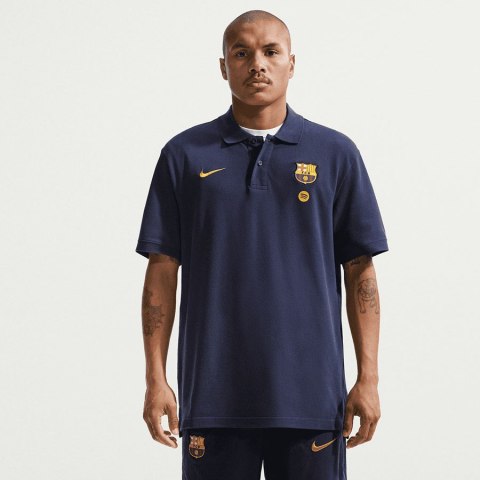 Koszulka Polo Nike FC Barcelona Club II7612-401 S granatowy Nike