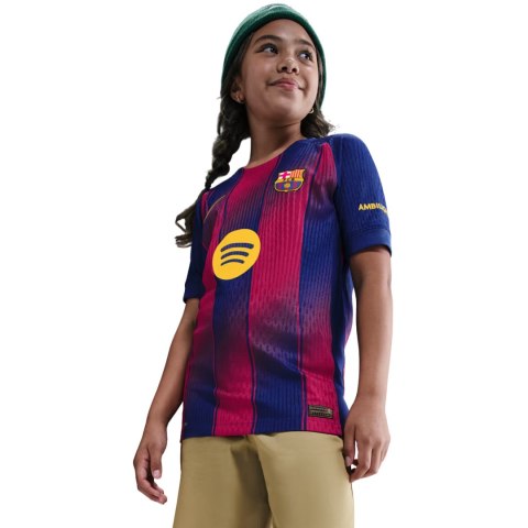 Koszulka dla dzieci Nike FC Barcelona 2025/26 Match Home granatowo-bordowa HJ5216 456 XS Nike