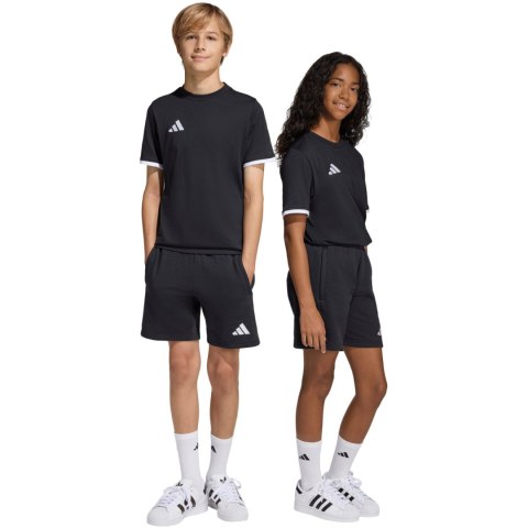Spodenki dla dzieci adidas Entrada 26 Sweat czarne KF5927 128cm Adidas teamwear