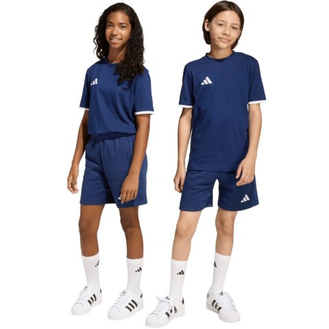 Spodenki dla dzieci adidas Entrada 26 Sweat granatowe KF5928 152cm Adidas teamwear