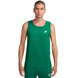 Koszulka męska Nike Club Tank zielona BQ1260 365 S Nike