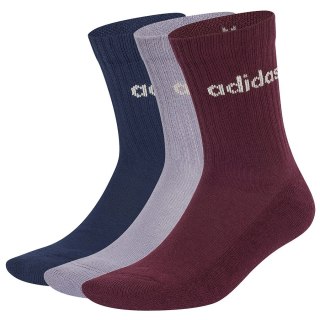 Skarpety adidas Cushioned Linear Crew 3P KQ6800 multikolor 43-45 Adidas