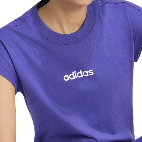 T-shirt adidas W Essentials Linear KF8375 fioletowy XL Adidas