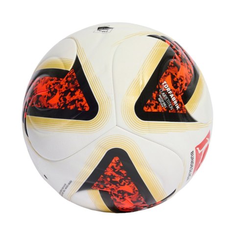 Piłka nożna adidas Bundesliga 26/27 Torfabrik Competition biało-pomarańczowo-złota KG6045 5 Adidas teamwear