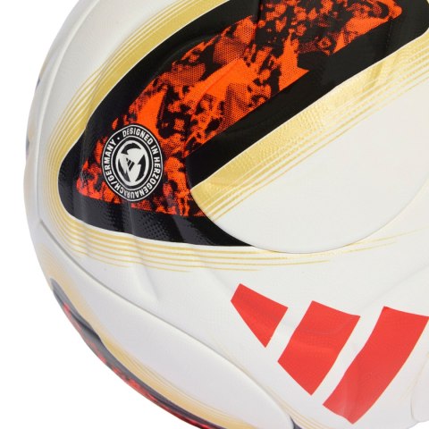 Piłka nożna adidas Bundesliga 26/27 Torfabrik Competition biało-pomarańczowo-złota KG6045 5 Adidas teamwear