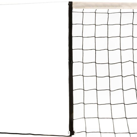 Siatka do siatkówki z antenkami Netex IV ML 9,5 m x 1 m czarna SI0009 Netex