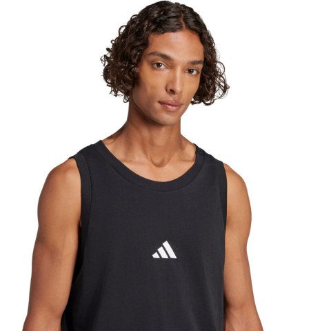 Koszulka męska adidas Essentials Small Logo Tank czarna JE8986 3XL Adidas