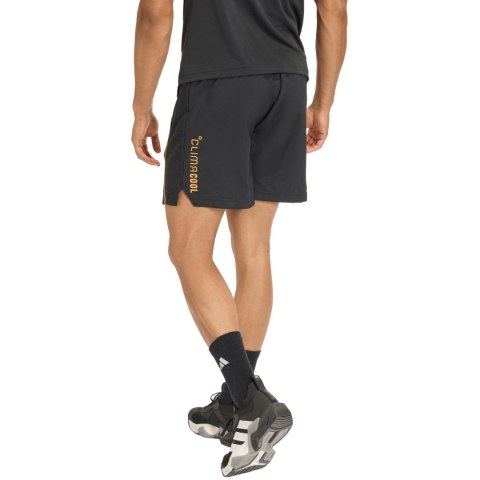 Spodenki męskie adidas Tech Apparel Climacool czarne KE4862 M 7" Adidas