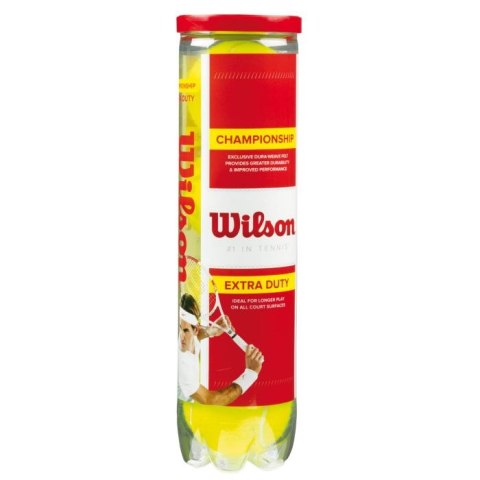 Piłki do tenisa ziemnego Wilson Championship 4 szt WRT110000 Wilson