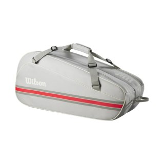 Torba tenisowa Wilson Team 6PK szaro-czerwona WR8039903001 Wilson