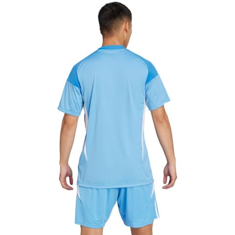 Koszulka bramkarska męska adidas Tiro 25 Competition Jersey Short Sleeve niebieska JI9715 L Adidas teamwear