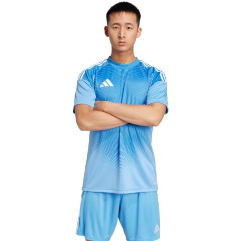 Koszulka bramkarska męska adidas Tiro 25 Competition Jersey Short Sleeve niebieska JI9715 L Adidas teamwear