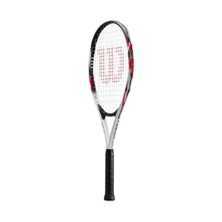 Rakieta do tenisa ziemnego Wilson Fusion XL TNS RKT 2 4 1/4 biało-czerwono-czarna WR199110U2 Wilson